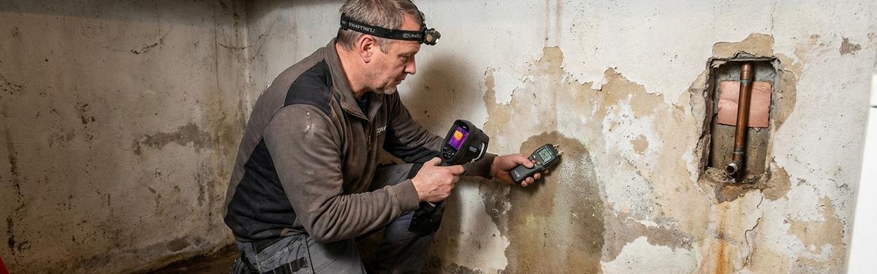 Detección y reparación de humedades en Getxo