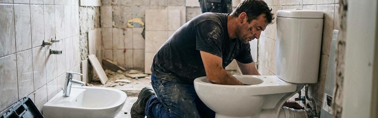 Instalación de sanitarios y grifería en Getxo