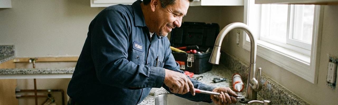 Instalación profesional de grifería en Getxo