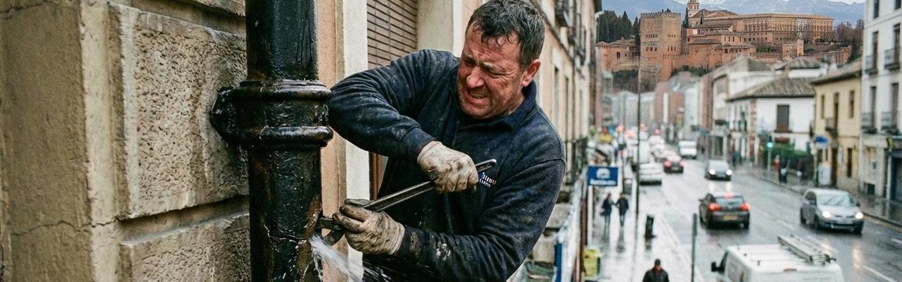 Reparación urgente de bajantes en Getxo